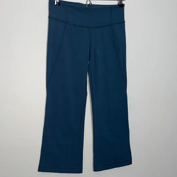 Lululemon Groove high-rise flared yoga pants submarine teal 4 - Picture 7 of 14
